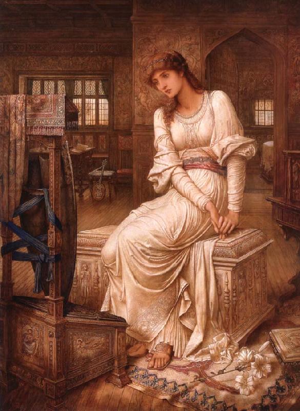 John Melhuish Strudwick Elaine